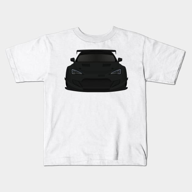 GT86 widebody Black Kids T-Shirt by VENZ0LIC